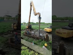 V+BURGULU hidrolik burgu sondaj makinesi