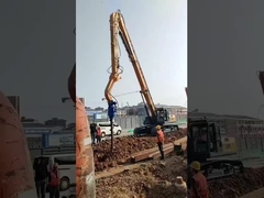 Toprağı iyileştirmek için yüksek torklu sondaj