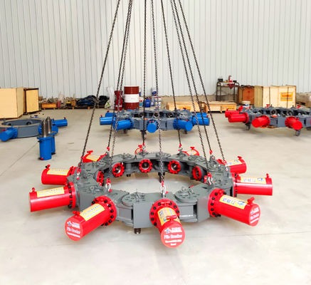 4-18 Module Hydraulic Pile Breaker for 20-30T Excavator with 400-2500mm Pile Breaking Diameter Range and for Pile Breaking