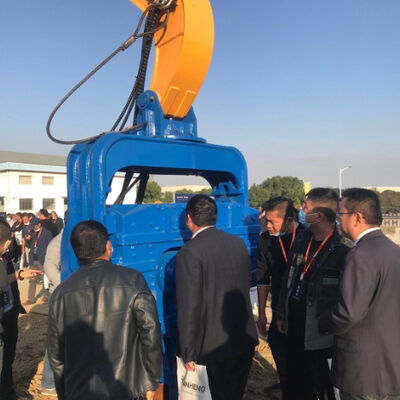 3200RPM High-Speed Excavator Mounted Pile Driver – 21M Sheet Pile Capacity for Construction