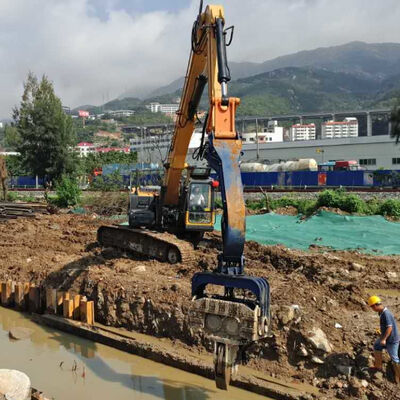 High-Speed Pile Driver | 2500 RPM & 20T Excavator Compatibility