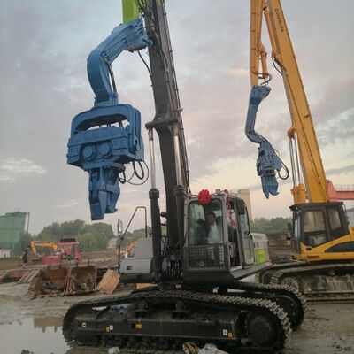 Heavy-Duty Pile Driver | 1700kg Hammer Weight for Stable 10-Meter Deep Driving