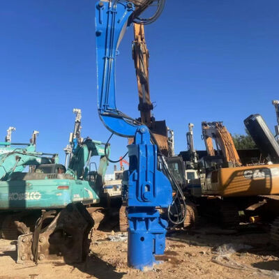 Hydraulic Vibro Pile Driver - 10M Depth & Multi-Pile Compatibility For Excavator