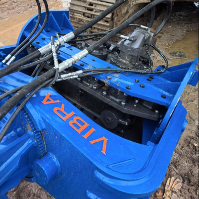 PCF 350 Series Hydraulic Pile Driver | High Efficiency & Multi-Excavator Compatibility