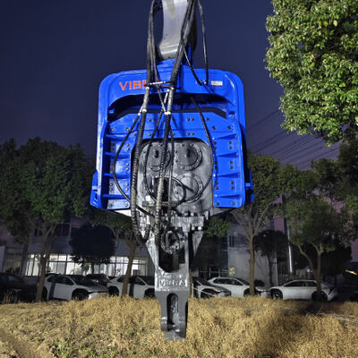 Versatile Excavator-Mounted Pile Driver: 24m Max Depth & Universal Compatibility