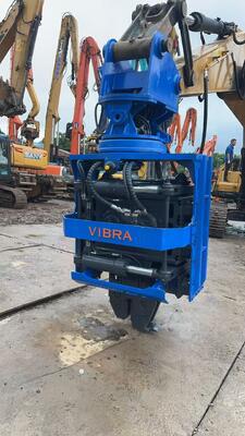 High Quality SV-400 From Exporters Side Grip Pile Driver With Compact Structure For Confined Spaces