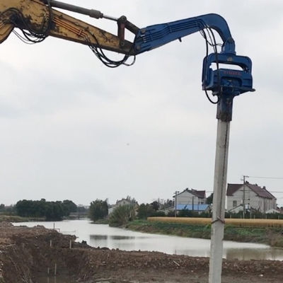 Sheet Pile Driver – Low Noise Hydraulic Operation & High Piling Efficiency