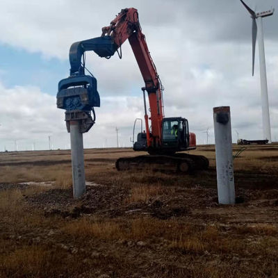 12m Heavy Vibro Pile Hammer – Hard Earth/Soil Driving, High Penetration & Stable Performance