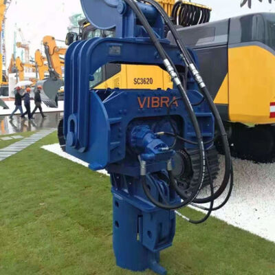 Vibratory Hammer Pile Driver: 3200 RPM, 2300 Kg & Easy Maintenance
