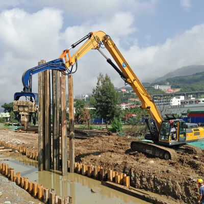 Hydraulic Screw Pile Driver - Stable & Reliable For 18m Heavy Civilized Construction