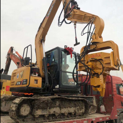 Versatile Pile Driver with 435Kn Vibratory Force for Any Piling Application