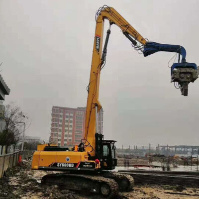 Quick Speed Hydraulic Pile Driver - High Accuracy Vibratory Hammer & Low Noise