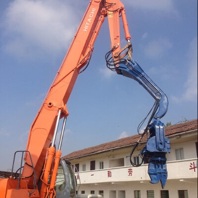 12M Vibro Pile Driver - 420KN Centrifugal Force & Pile-Protective Design