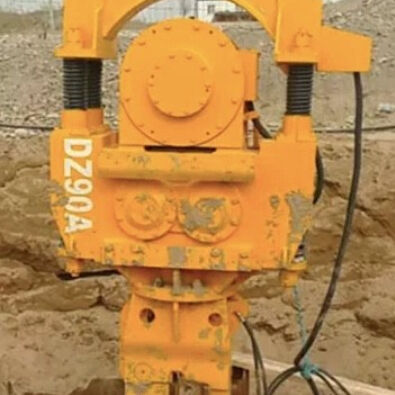 90kW High-Power Pile Driver - Excavator-Mounted Electric Machine For Sheet Pile Extracting