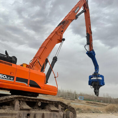 Hidrolik Kazık Çakma: 485 kN Merkezkaç Kuvveti ve Derin Temel için Maksimum 18 m Kazık Uzunluğu