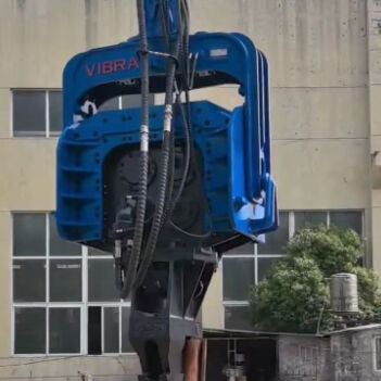 65-75T Ekskavatörler için Yüksek Torklu Kazık Çakma Makinesi: Dört Eşmerkezli Tasarım