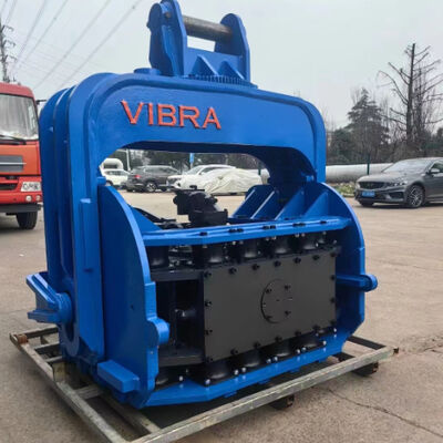 Entegre Dört Tekerlekli Elektrikli Şasi Üzerinde Maksimum 1500kN Kuvvetli Kazık Sürücüsü