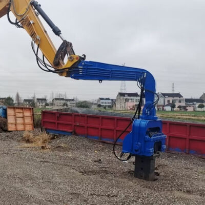 PCF Serisi Vibro Çekiç: Dayanıklı Hidrolik Tahrik ve Yüksek Verimli Ekskavatör Entegrasyonu