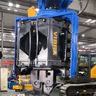 SV400 Kazı makinesi yüklü yığın sürücüsü. 3870 kg. 520 kN.