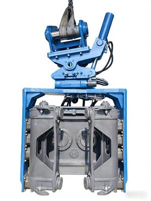 SV-400 32-40 tonluk kazıcılar için yan tutma pil sürücüsü 558kN Güç ve geniş frekans aralığı